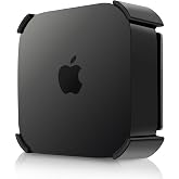 iDLEHANDS Mount for Apple TV 4K 2022 (3rd Generation) Only - TV Mount Behind TV or Wall Mounting, with Special Adhesive and Screws, Black