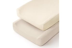 lulumoon Baby Changing Pad Cover: Muslin Diaper Changing Table Pad Cover - Changing Pad Sheets for Girls Boys