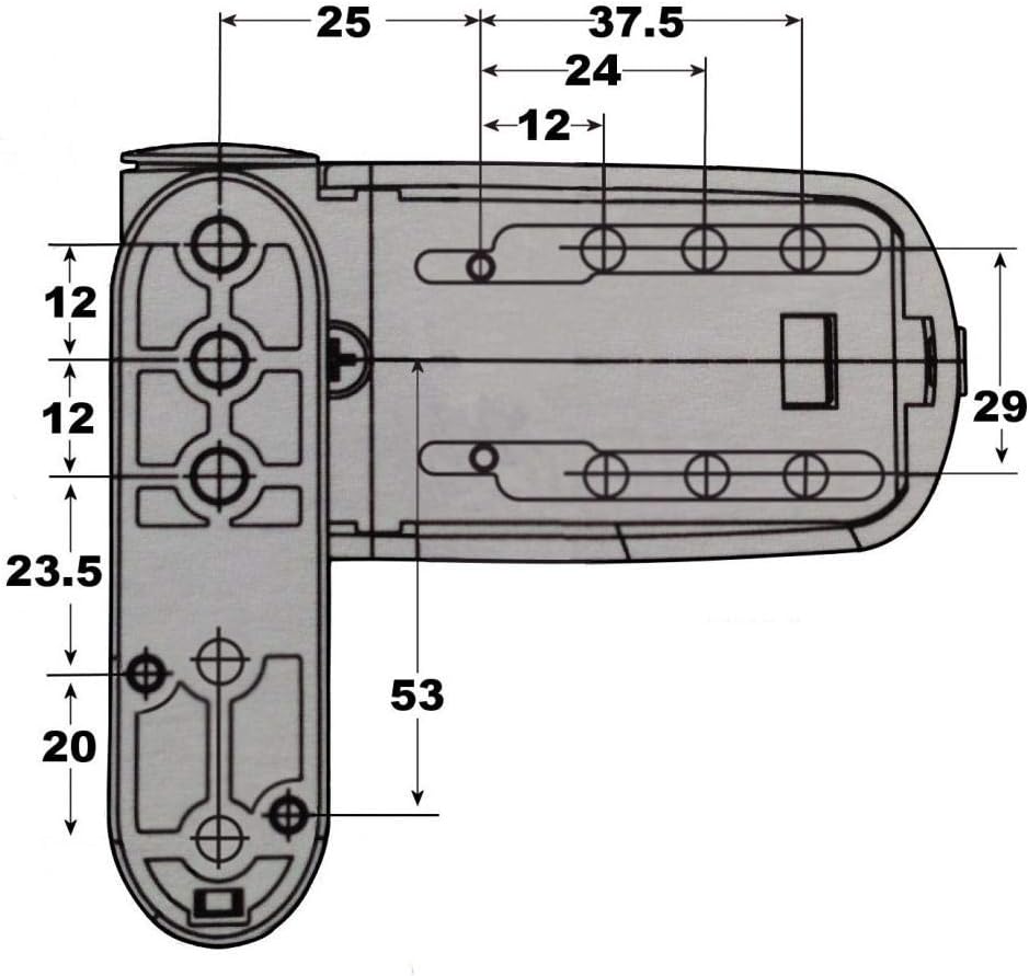 UPVC 3D Door Flag Hinge - White - AVOCET ET3D - FREE DELIVERY ON ALL OF OUR ITEMS - Image 4