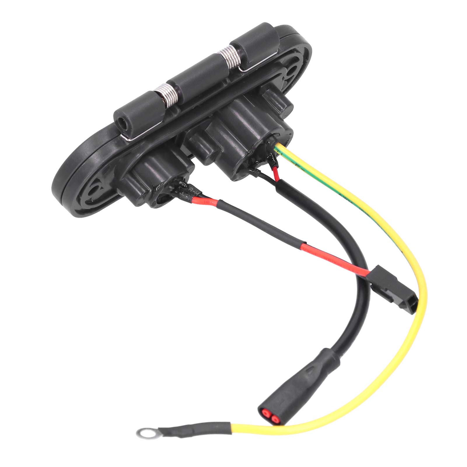 Kuuleyn Charging Port, Electric Scooter Charging Port Assembly Dustproof Plug Replacement Part for Ninebot 9 MAX G30, CE Certified, Black