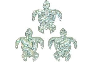 Aquatic Custom Tile Turtle Glass Swimming Pool Step Marker Mosaic (3"x2.5", Aquamarine) (3 Pack)