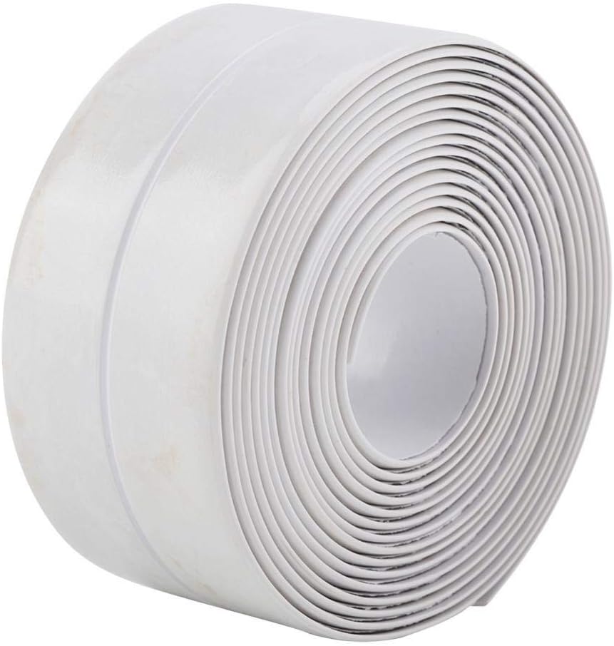 Bathtub Caulk Strip PVC, Marble Waterproof Self Adhesive Sealant Tub