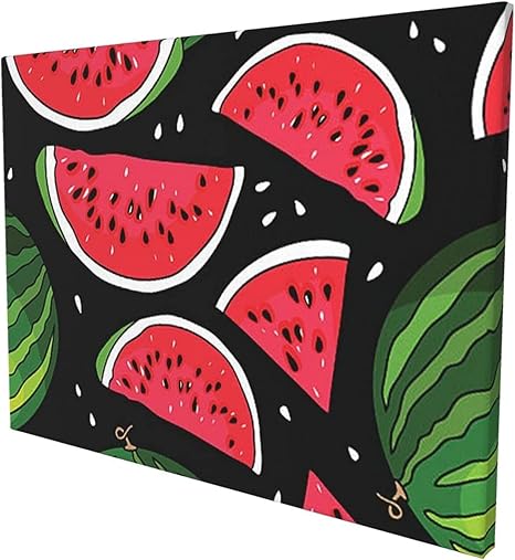 Amazon Co Jp スイカ アートパネル ポスター 絵画 インテリア 壁絵 装飾画 壁飾り 壁掛け 部屋飾り 木枠セット30 40cm Generic