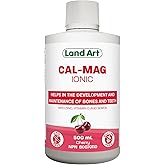 Liquid Ionic Calcium Magnesium Formula with Vitamin D, Vitamin C and Zinc - Maintain Healthy and Stronger Bones - 500ml - Che