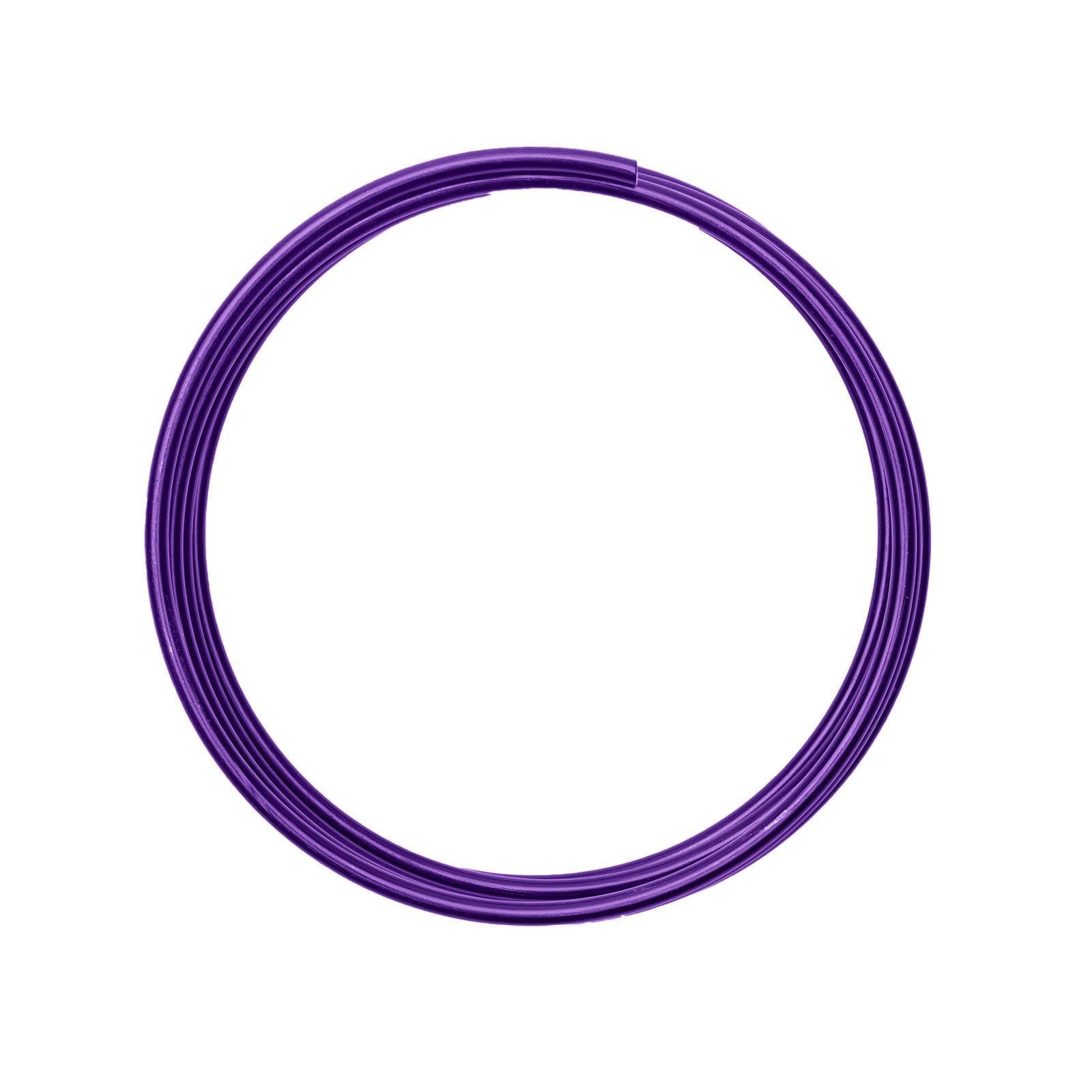 Vaessen Creative 24232-014 Aluminium wire 4mm 2m lilac,