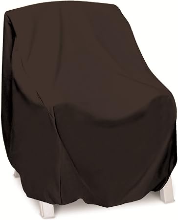 Amazon Com Weatherready Oversized High Back Chair Cover Black Patio Chair Covers Garden Outdoor
