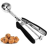 Cookie Scoop, Ice Cream Scoop, 1Tbsp/15 ml/0.5oz Cookie Scoops for Baking, 18/8 Stainless Steel Cookie Scooper for Baking, Ic