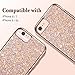 iPhone 8 Case, iPhone 7 Case, ESR Glitter Bling Hard Cover with Dual Layer Structure [Hard PC Back Outer + Soft TPU Inner] for Apple 4.7