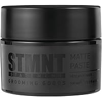 STMNT Grooming Goods Matte Paste, 3.38 oz | Strong Control | Non-Greasy Formula, 100 ml (Pack of 1)