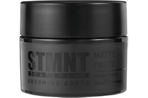 STMNT Grooming Goods Matte Paste, 3.38 oz | Strong Control | Non-Greasy Formula, 100 ml (Pack of 1)
