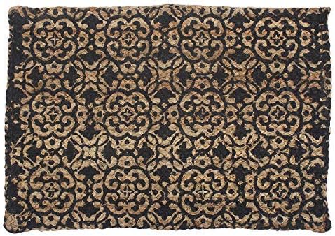 Sontronix Oh Teri Natural Biodegradable and Eco-Friendly Jute Mats (Multicolour)