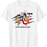 FIFA World CUP26 Host Country Mascots Action T-Shirt