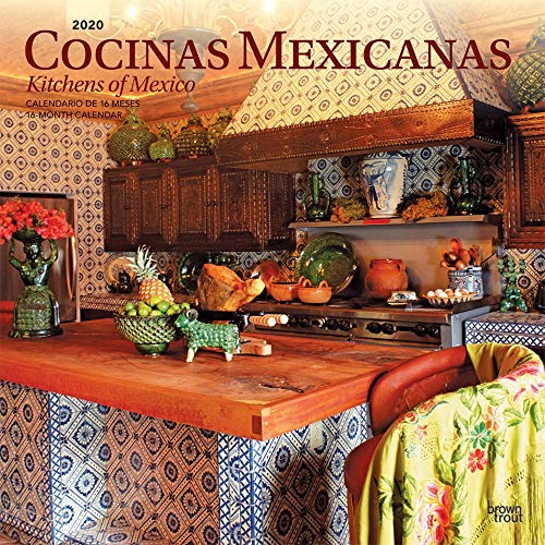 Ebook Cocinas Mexicanas / Kitchens of Mexico 2020 12 x 12 Inch Monthly Square Wall Calendar, Kitchen Food D.O.C