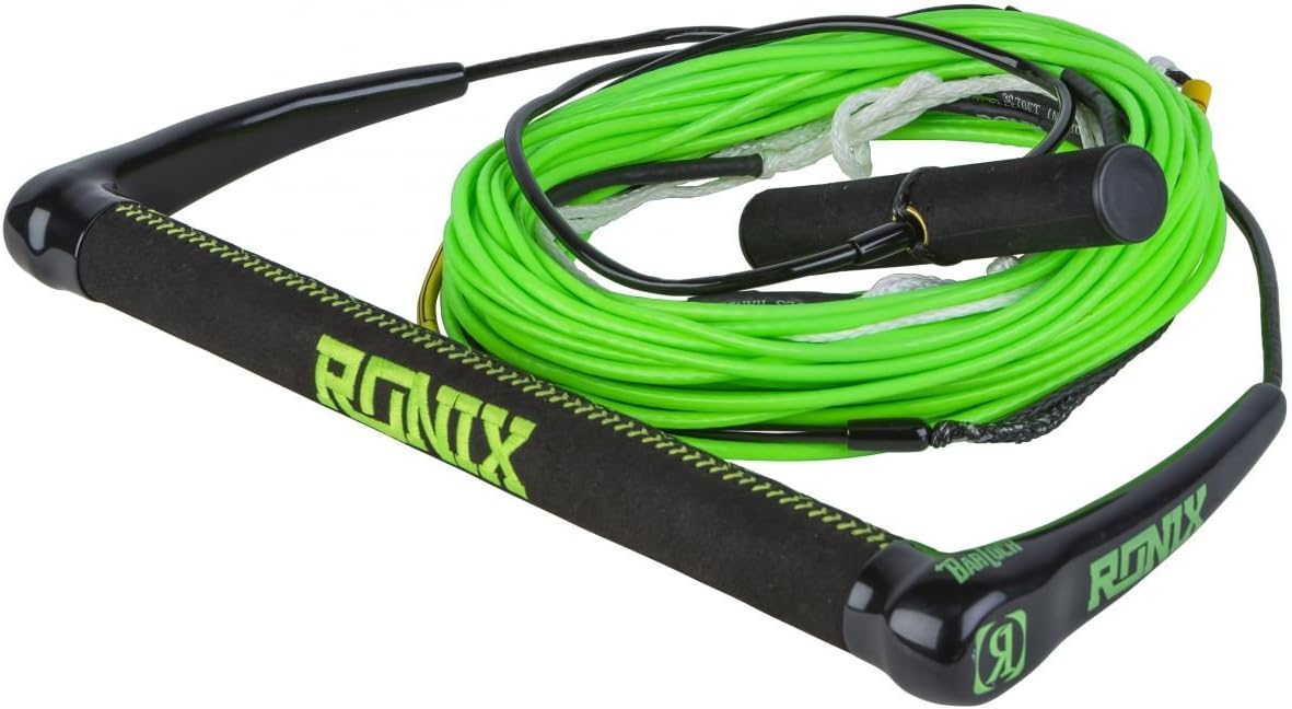 Ronix Combo 5.5 Hide Stich Grip T Wakeboard Handle + 80 ft Mainline 2018
