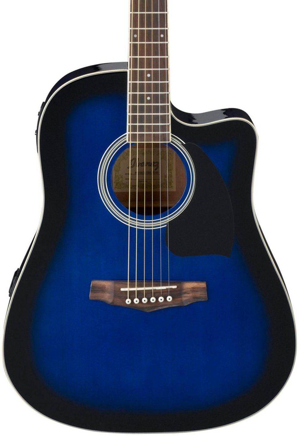Amazon.com: Ibanez Performance Series PF15 Cutaway Acoustic-Electric Guitar  Blue: Musical Instruments