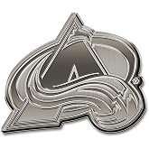 NHL Hockey Standard Antique Nickel Auto Emblem for Car/Truck/SUV