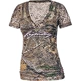 Legendary Whitetails Women's Realtree Xtra Camo Remedy Burnout Tee