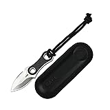 CJRB Knap Pocket Knife, Fixed Blade with