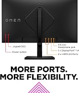 HP OMEN 27 Gaming Monitor 27 Full HD IPS 165Hz AMD FreeSync Pro view 7