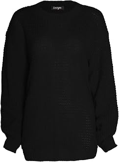 Knitted Baggy Jumper Sweater 