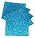 Expressions Vinyl - Aqua - 9in. x 12in. 5-Pack Siser Glitter Iron-on Heat Transfer Vinyl Sheets