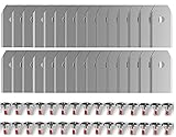 FourShow Pack of 36 Replacement Blades Compatible