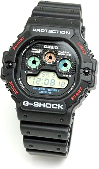 Amazon ジーショック G Shock Casio カシオ 腕時計 メンズ 復刻 限定モデル 逆輸入海外モデル ブラック レッド Dw 5900 1 並行輸入品 メンズ腕時計 腕時計 通販