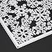 Whitelotous Different Patterns Metalic Christmas Cutting Dies Stencil DIY Scrapbooking Album Paper Card (Type H)