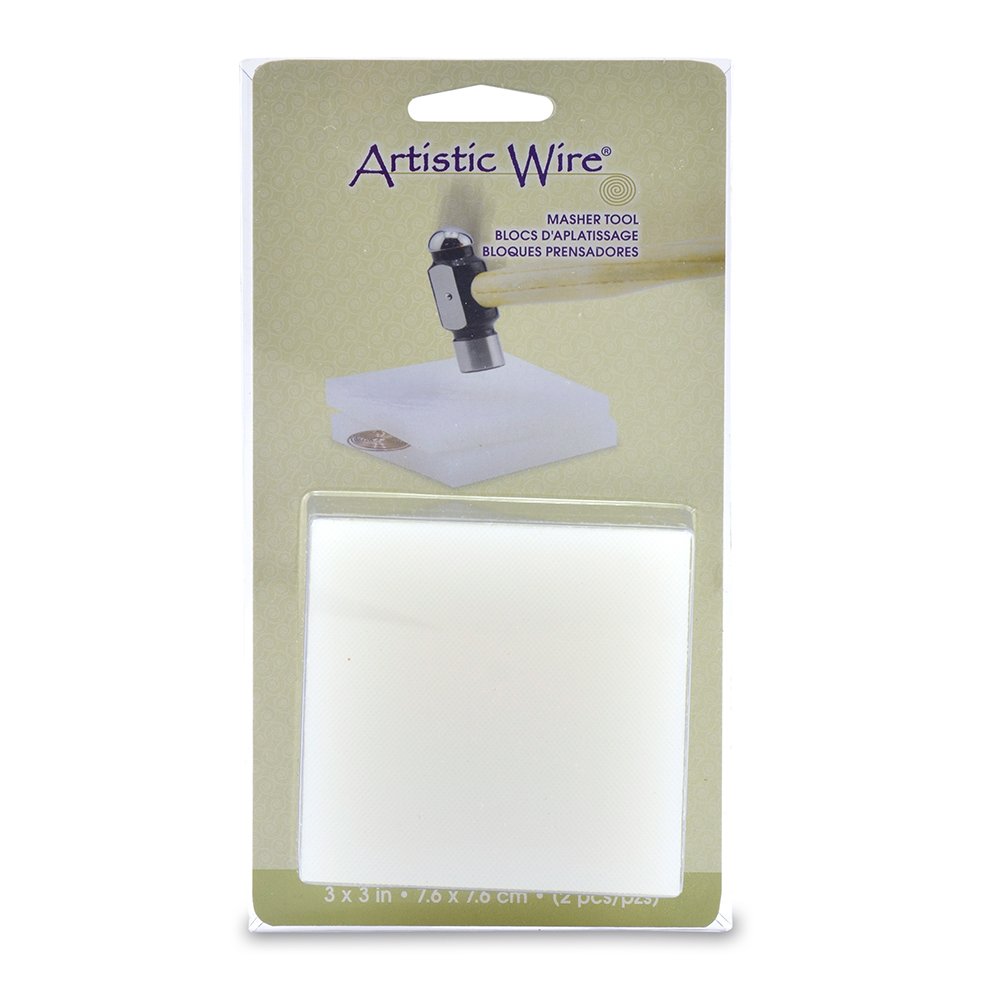 Beadalon Artistic 3 x 3-inch Wire Nylon Masher
