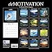 2019 Wall Calendar - Demotivation Calendar, 12 x 12 Inch Monthly View, 16-Month, Funny Quotes Theme, Includes 180 Reminder Stickers