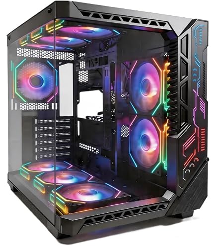 Amazon.com: AZZA CSAZ-806 Pyramid MINI mid Tower Case : Video Games