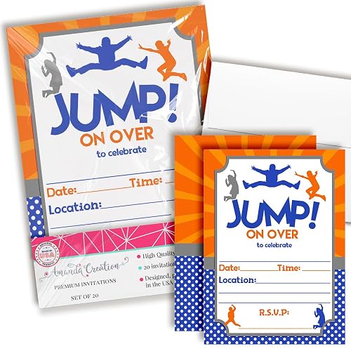 Jump Zone Bounce and Play Trampoline Park Jumping Birthday Party ...