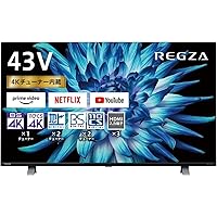 レグザ 43V型 4K 液晶テレビ 43C350X 4Kチューナー内蔵 外付けHDD 裏番組録画 ネット動画対応 (2020年モデル)