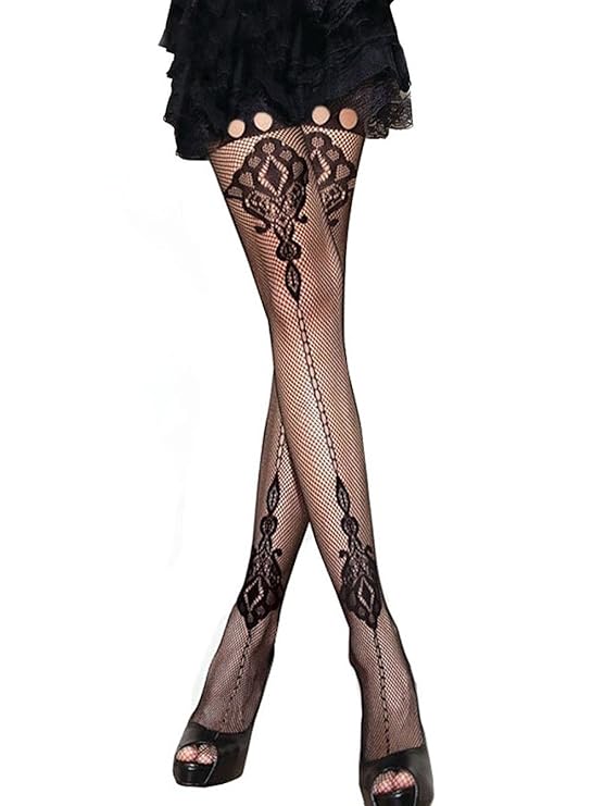 AMORETU Strapsgürtel Strapse Set inklusive Strapsstrümpfe Netz Strümpfe