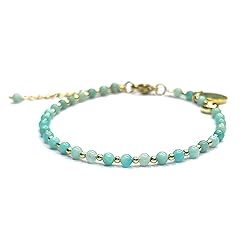 Morchic Green Amazonite Natural Gemstone Adjustable
