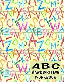 Amazon Com Abc Handwriting Workbook Uppercase Lowercase Writing Practice For Kids Crayon Alphabet Early Learning Letters Numbers 9781731038517 Educational Bigfoot Books