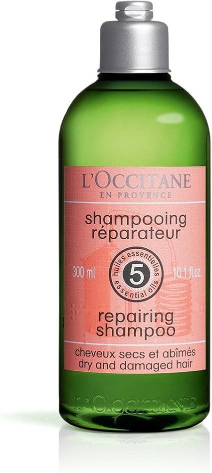 Repairing Shampoo For Dry Damaged Hair 300ml L Occitane