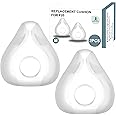 CPAPi Solutions 2 Pack Replacement Cushion Compatible with F20 (Medium) AirFit AirTouch CPAP Mask, Premium and Snug Fit, Soft and Durable Material, Covers Nose and Mouth (Medium)