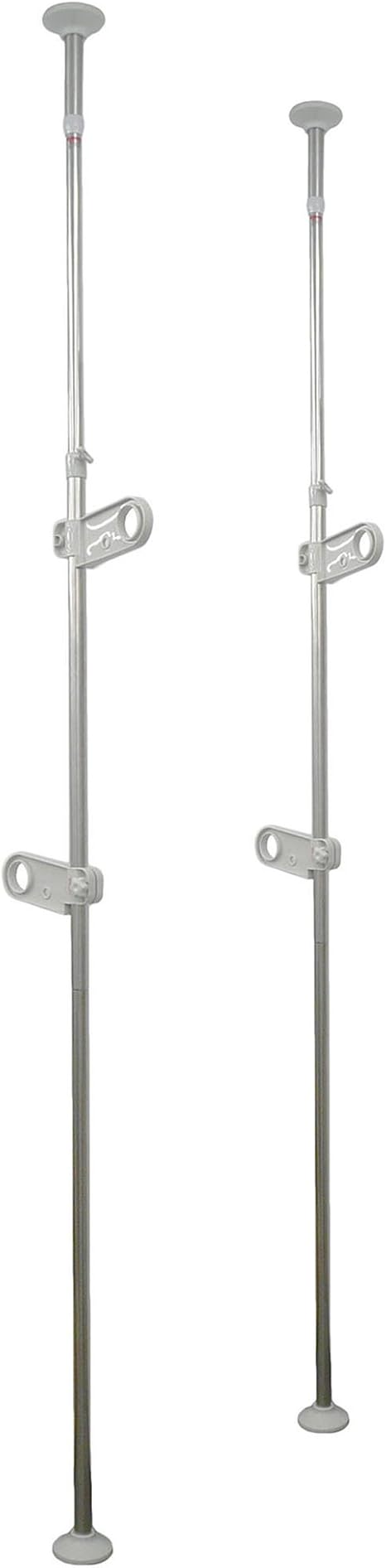 Amazon Co Jp 平安伸銅工業 オールステンレス 突っ張りベランダ物干し竿受け 2段 耐荷重kg 取付高さ5 270cm Vm 9 ホーム キッチン
