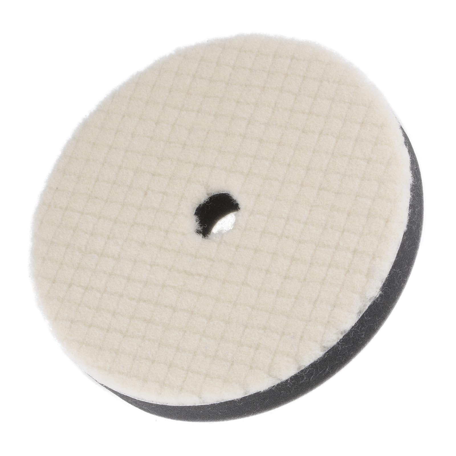 CoCud Wool Felt Sponge Polishing Pad, 6" Diameter, Wool Polishing Pad with a Thickened Sponge Buffing Wheel - (Applications: for Polishing Metal, Wood, Plastic), 1-Pieces