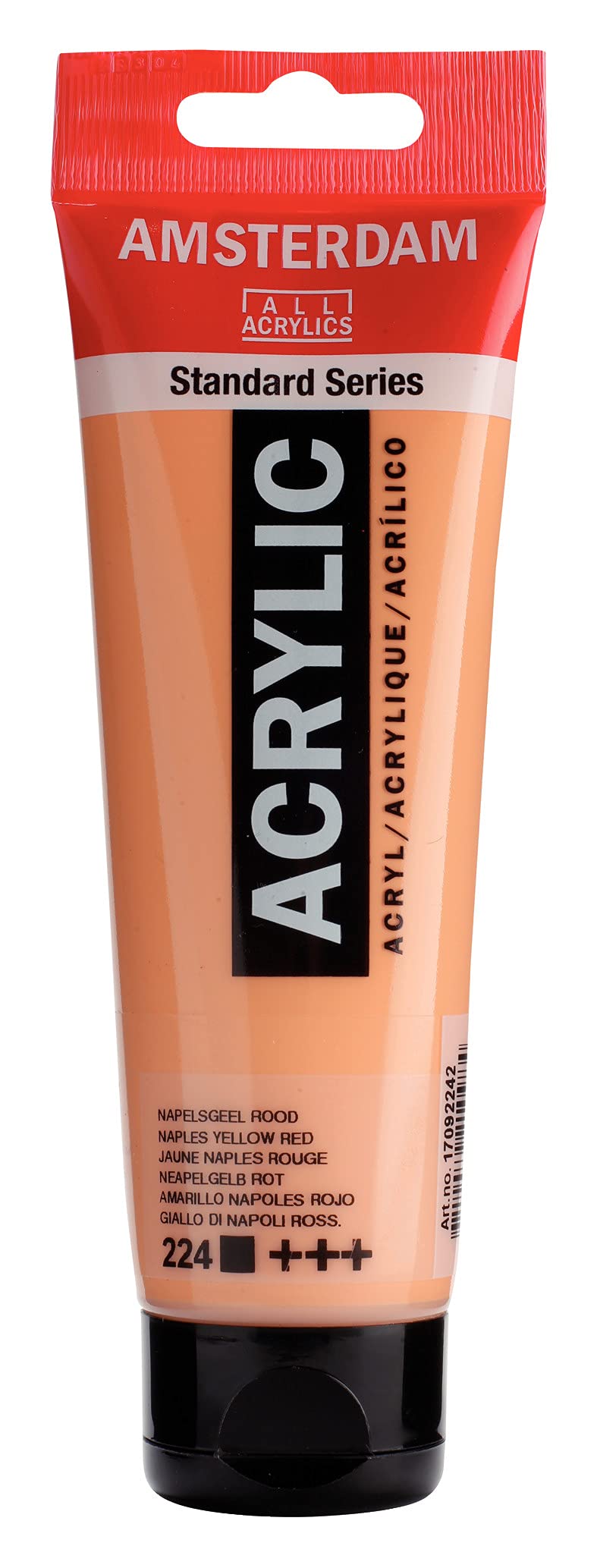 Amsterdam Standard Series Acrylic Tube 120 ml Naples Yellow Red 224 (17092242)