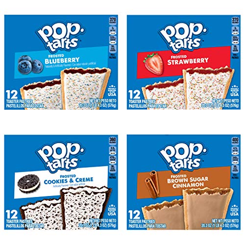 5 Pop+Tarts+Four+Flavor+Variety+Count