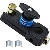 Battery Disconnect Switches 12V/24V, Heavy Duty Battery Shut Off Switch, Quick Disconnect Battery Cut Off Universal Switch for Automotive, Rv and Boat(1 Pack)