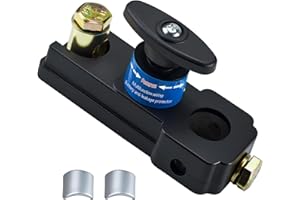 WAMEIJU Battery Disconnect Switches 12V/24V, Heavy Duty Battery Shut Off Switch, Quick Disconnect Battery Cut Off Universal Switch for Automotive, Rv and Boat(1 Pack)