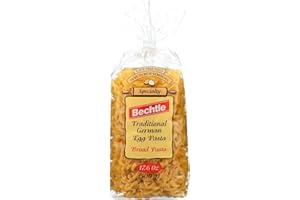Bechtle Traditional German Egg Noodles Broad Noodles, 1.1 Pound (Pack of 12)