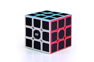 LiangCuber QY Toys Warrior W 3x3 Speed Cube Carbon Fiber 3x3 Puzzle Cube Warrior W Updated Version Magic Cubes