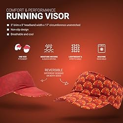 Runners Lightweight Comfort Performance Visor | Run