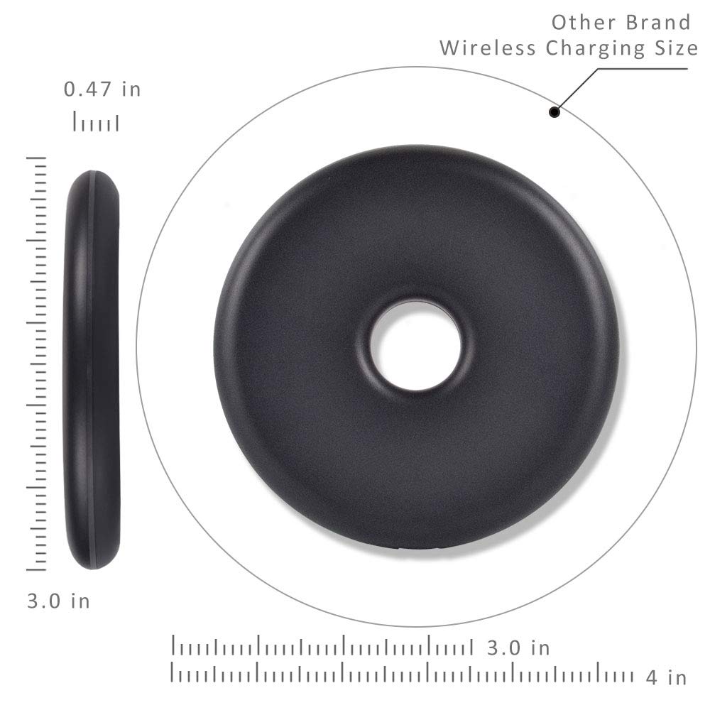 Wireless Charger, Christmas, Wozzako Charging Pad Compatible with iPhone Xs Max/XS/XR/X/8/8 Plus, Samsung Galaxy S9/S9+/S8/S8+/S7/S7 Edge More