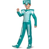Minecraft Armor Costume, Official Minecraft Kids Halloween Costume
