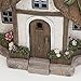 Bits and Pieces - Solar Fairy Cottage - Make Your Magical Fairy House Come to Life in Your Garden - Unique Outdoor Lawn and Garden Décor